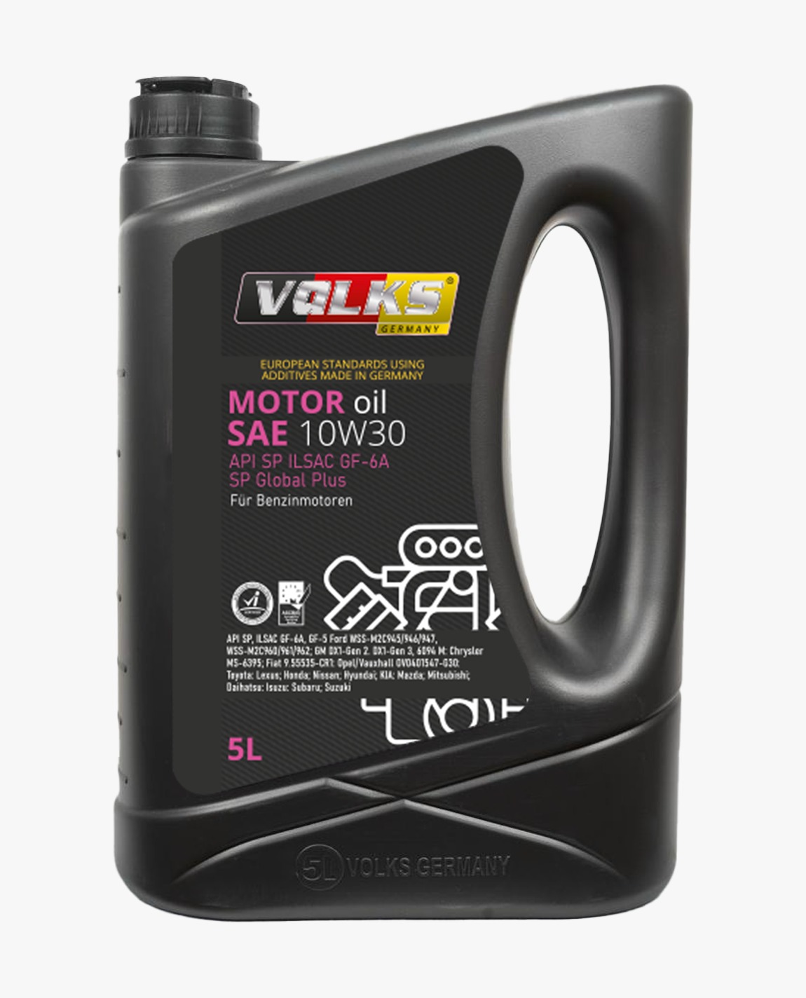 MOTOR oil SAE 10W30 API SP ILSAC GF-6A SP Global Plus - 5L