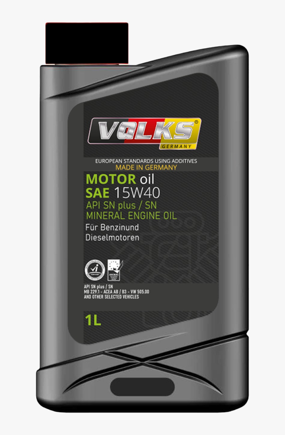 MOTOR oil SAE 15W40 API SN plus SN MINERAL ENGINE OIL - 1L