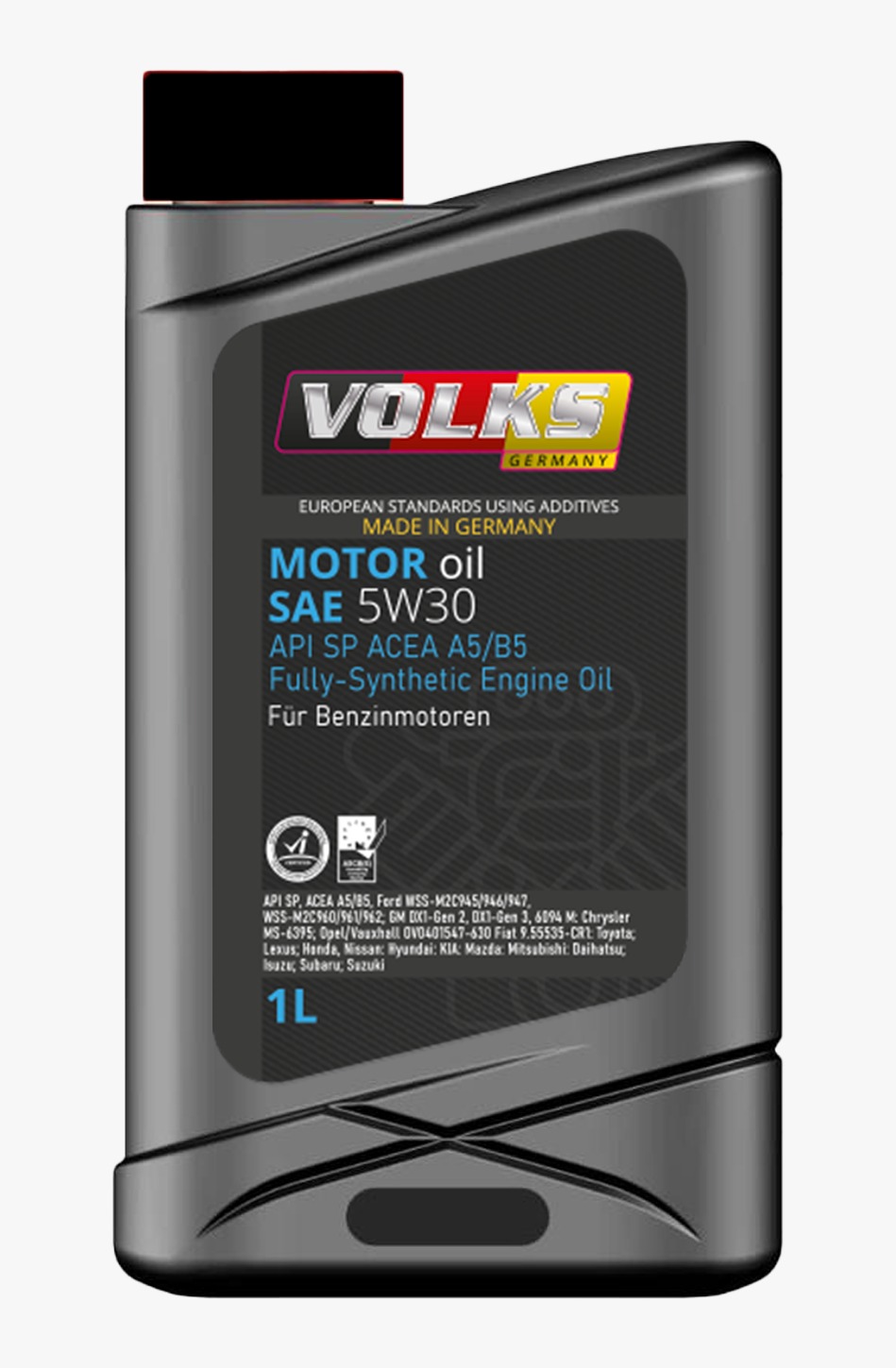 MOTOR oil SAE 5W30 API SP ACEA A5B5 Fully-Synthetic Engine Oil - 1L