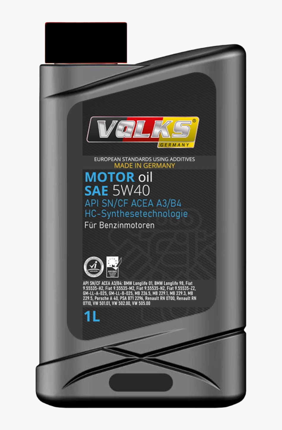MOTOR oil SAE 5W40 API SNCF ACEA A3B4 HC-Synthesetechnologie - 1L